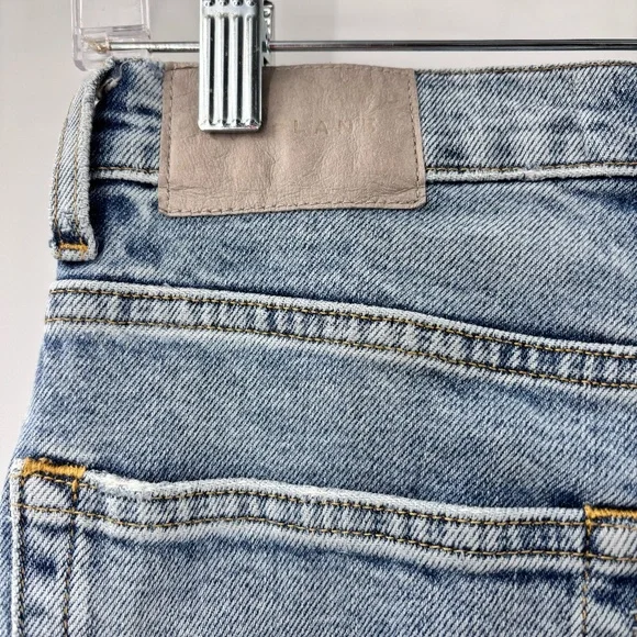 Everlane The Way High Wide Leg Flare Jeans Size 25 - Picture 6 of 8